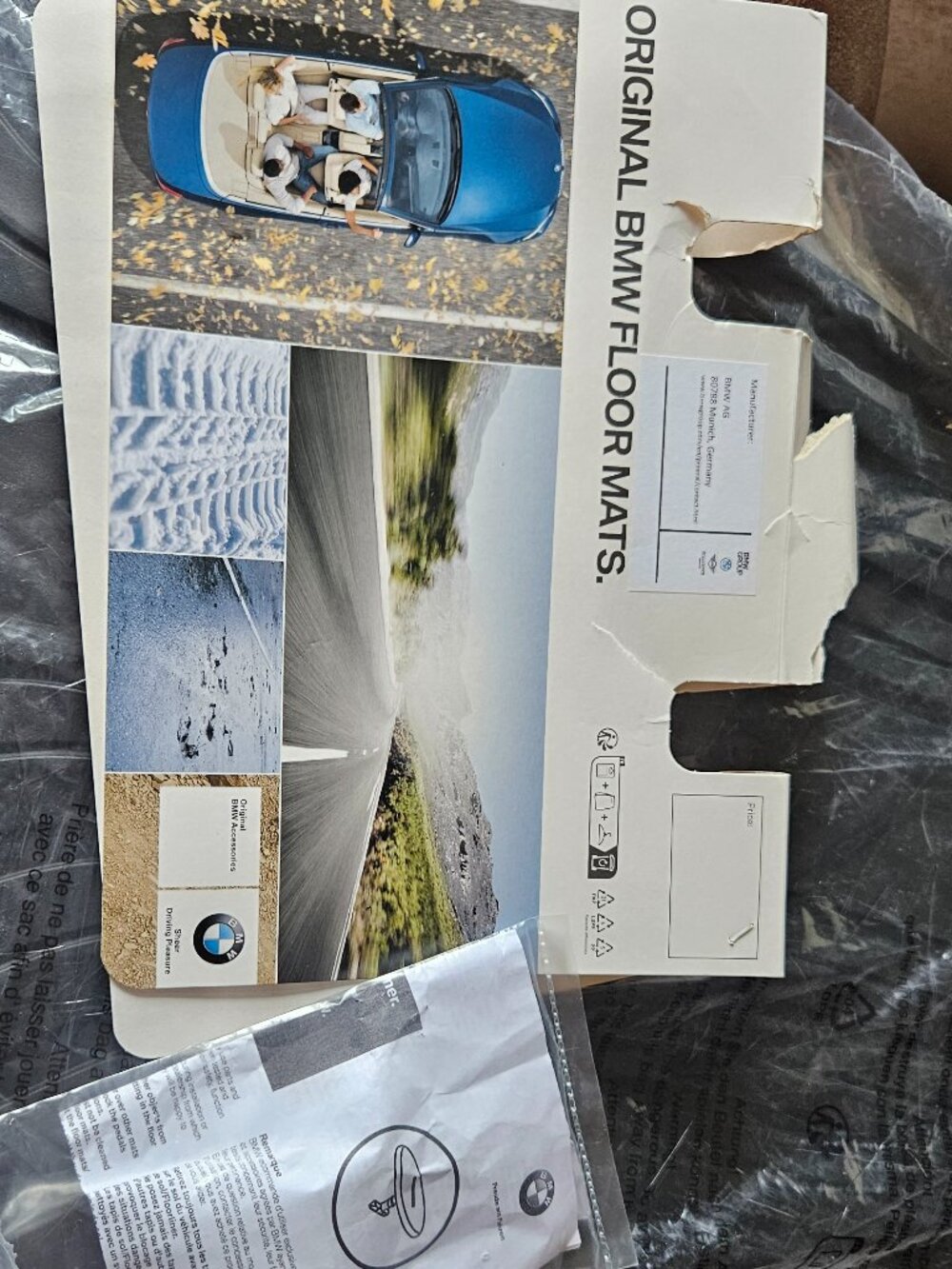 BMW All Weather passenger side Floor Mat